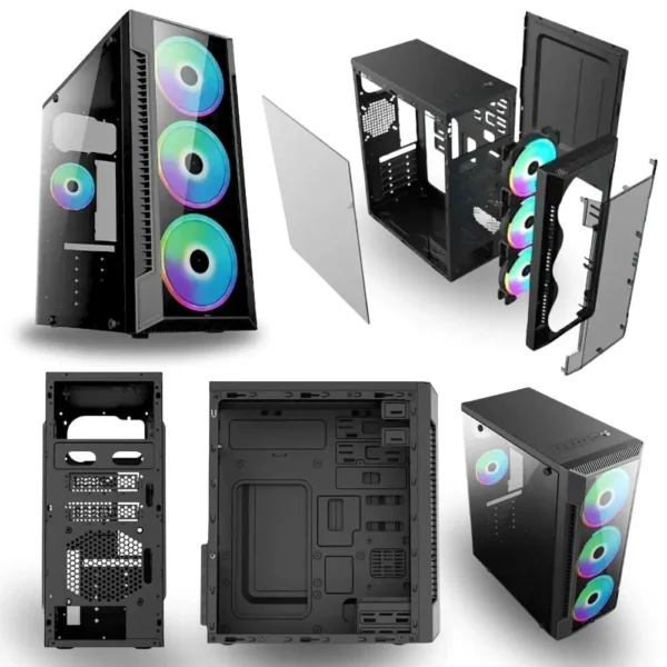 PC Gamer AMD Ryzen 5 4600G, 16GB RAM, Placa de video Radeon Vega 7, SSD 480GB, Fonte 200W + Kit Gamer Completo - Image 3