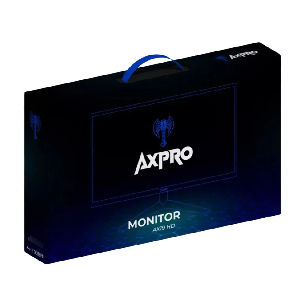 Monitor 24 Led Full HD AXpro 75Hz Preto - Image 2